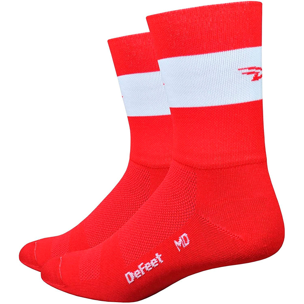 Calcetín Defeet Aireator Rojo