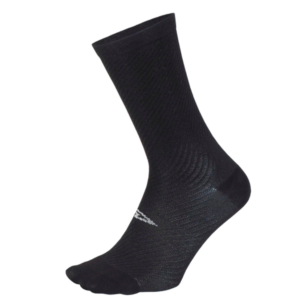 Calcetín DeFeet Evo Carbon 6&#39;&#39; (Carbon/Black Poly)