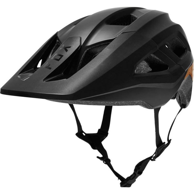 Casco Fox Mainframe Mips Negro Dorado