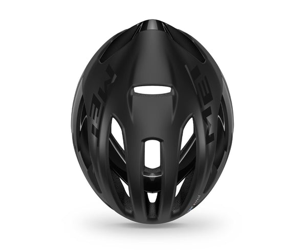 Casco Met Rivale Mips Black Matt Glossy