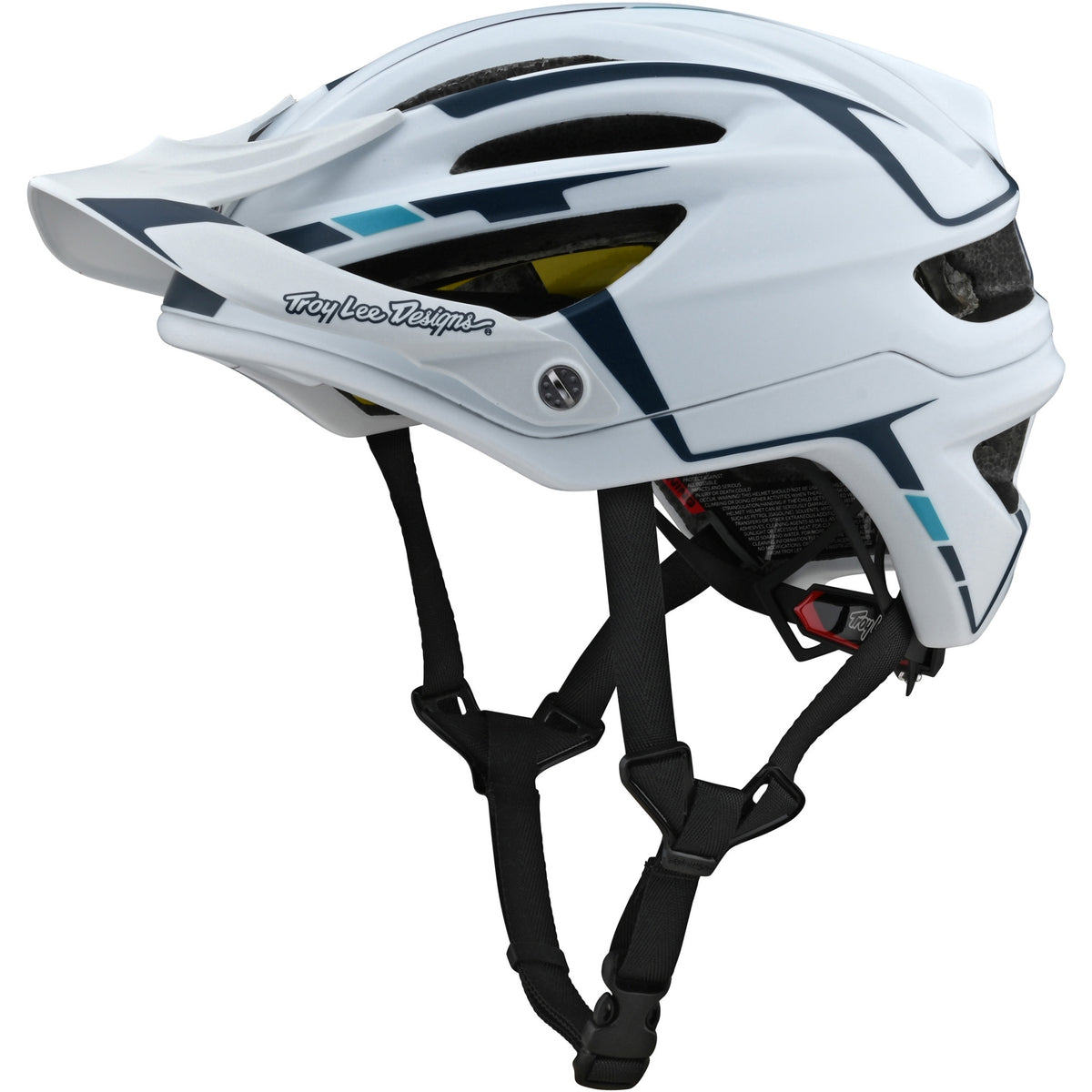 Casco Troy Lee A2 MIPS Silver White Marine