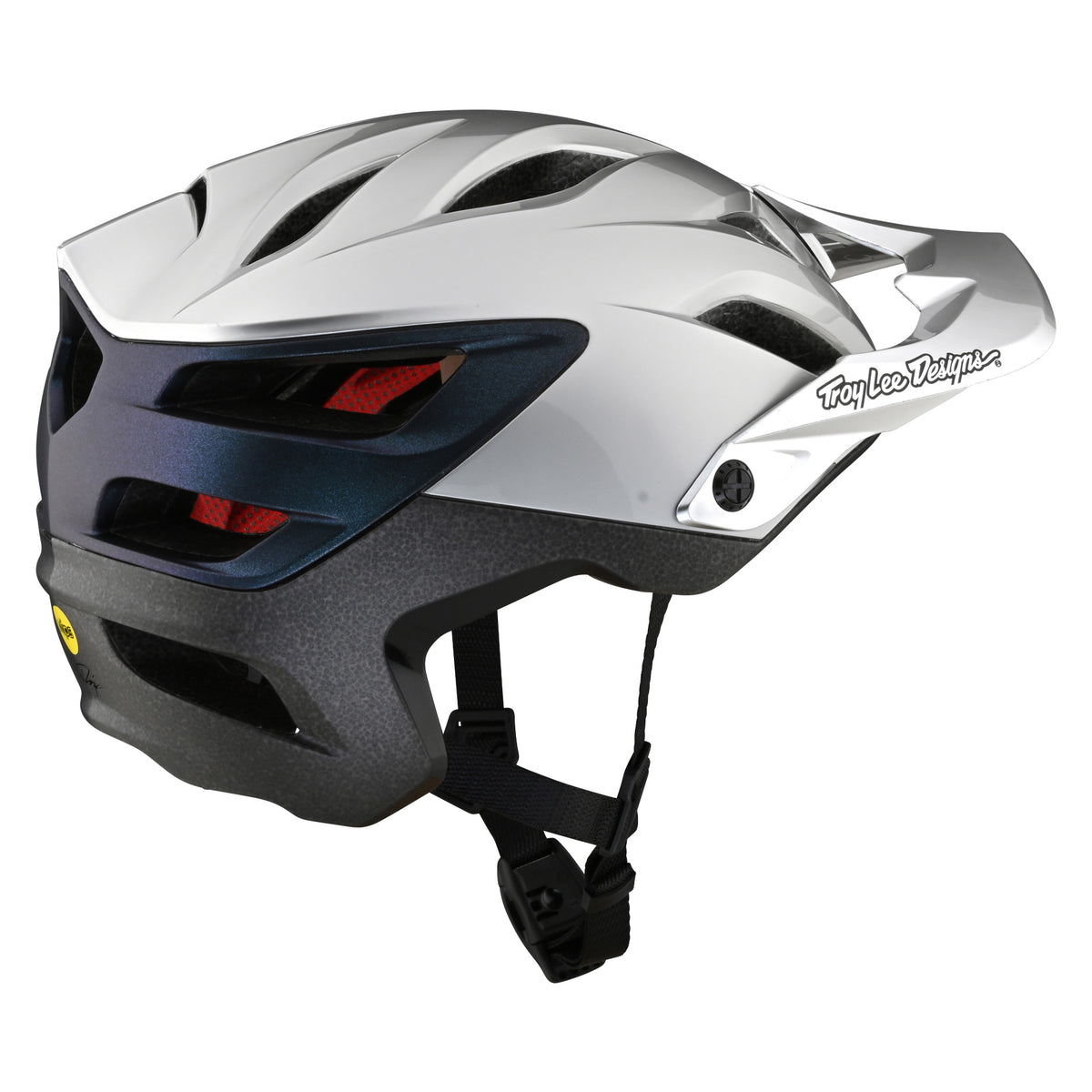 Casco Troy Lee A3 Mips Uno Silver/Electro