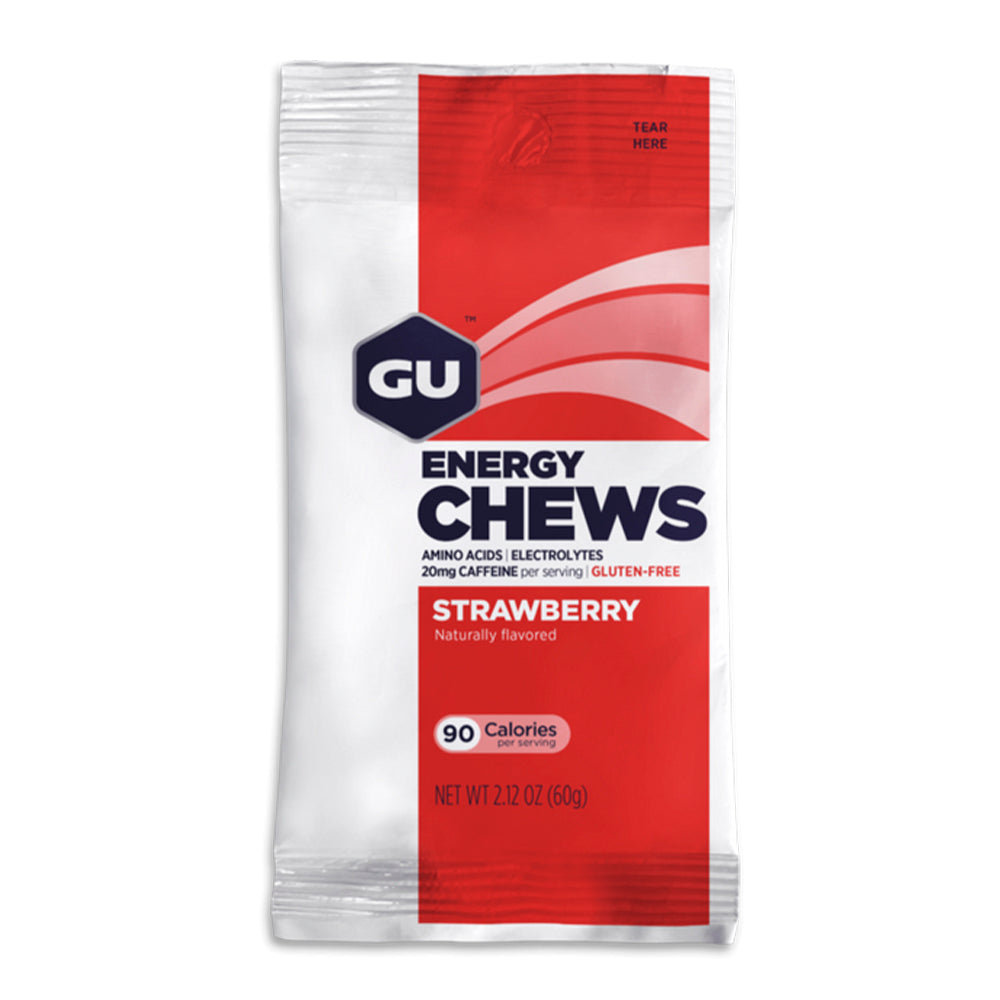 Gu Energy Chews Strawberry Chews