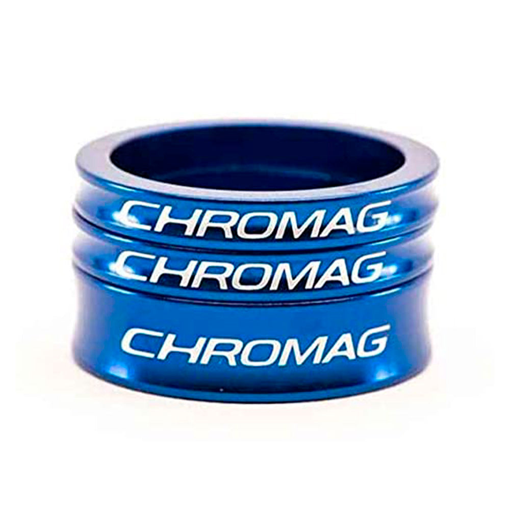 Kit de Distanciadores Dirección Chromag Azul