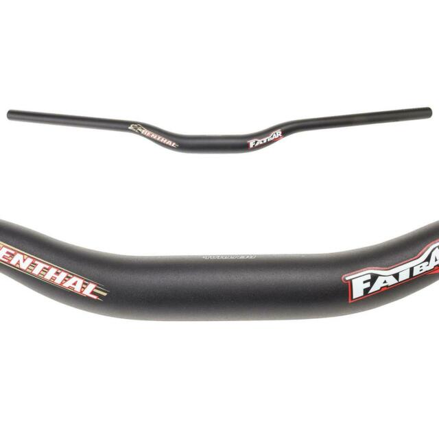 Manillar RENTHAL FATBAR CARBON Rise 30 mm 31,8/800 mm Negro