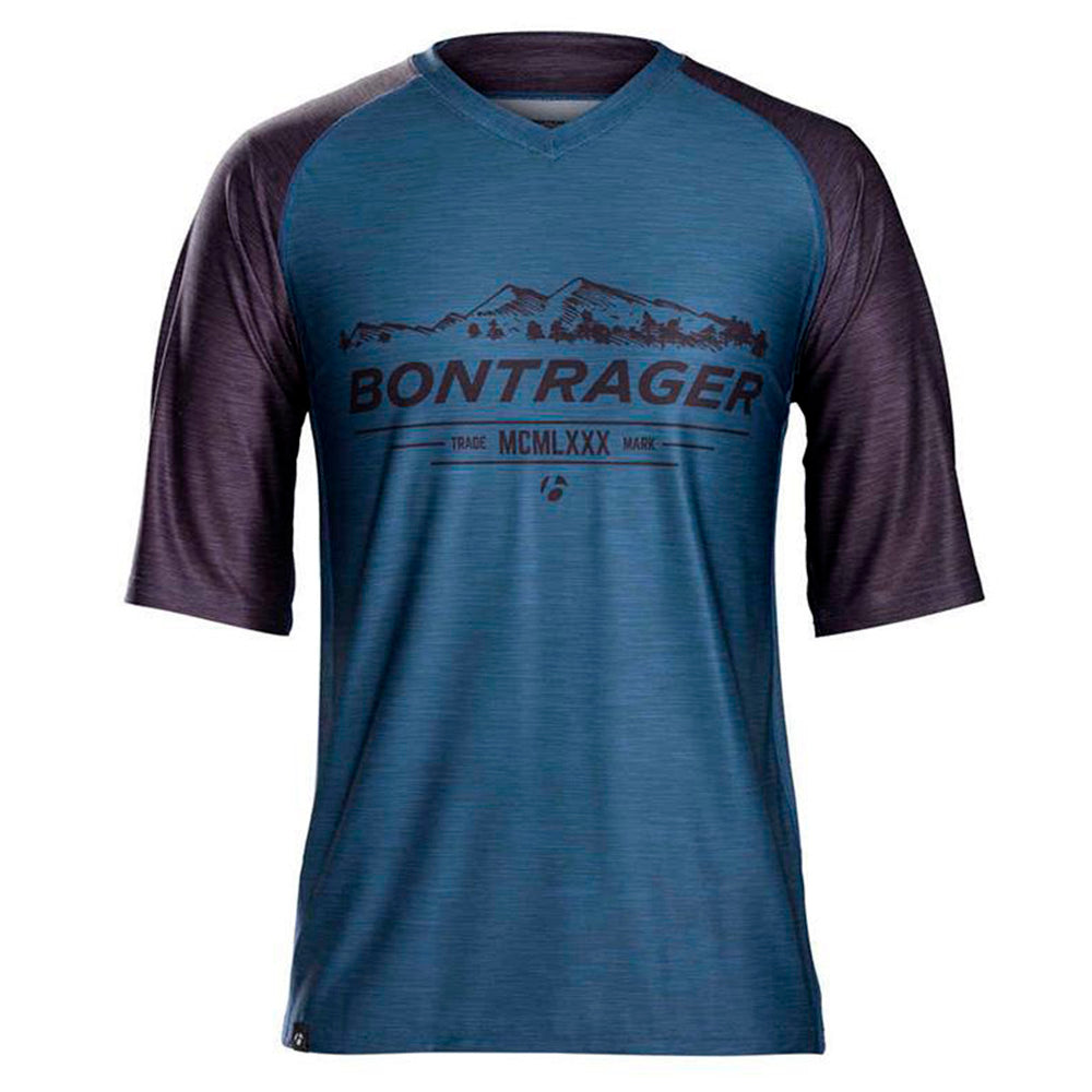 Polera Bontrager Lithios Tech Tee Azul M