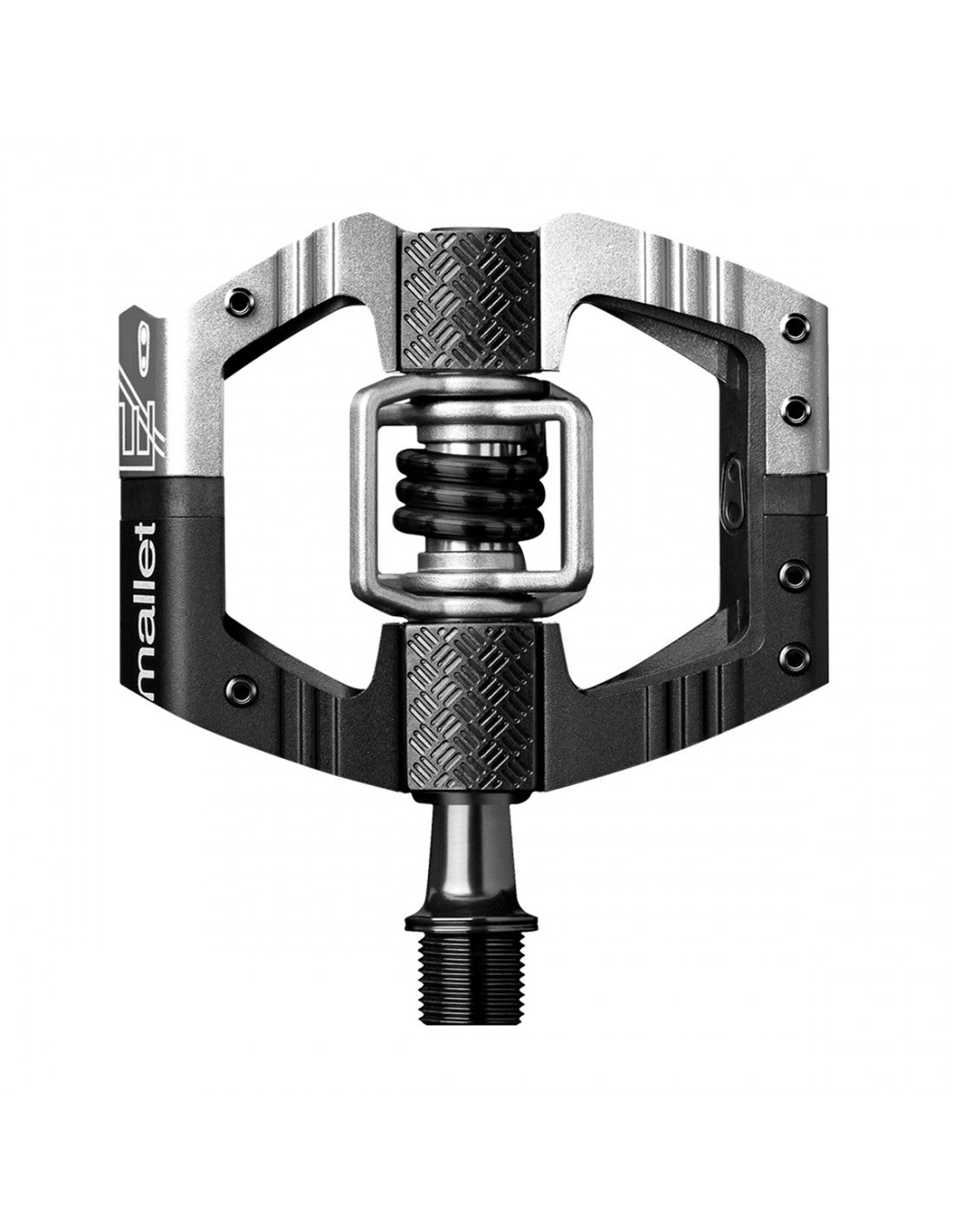 Pedal Crank Brothers Mallet E LS Black Silver