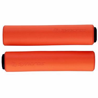 Puños Syncros Silicona Naranjo Neon