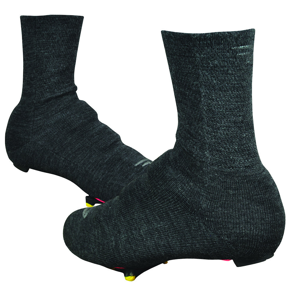 Cubre Calzado Defeet Strada Charcoal Wool Pre Cut