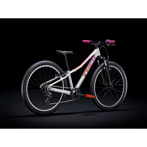 Trek Precaliber 24 Blanca Rosa Con Suspensión 8V