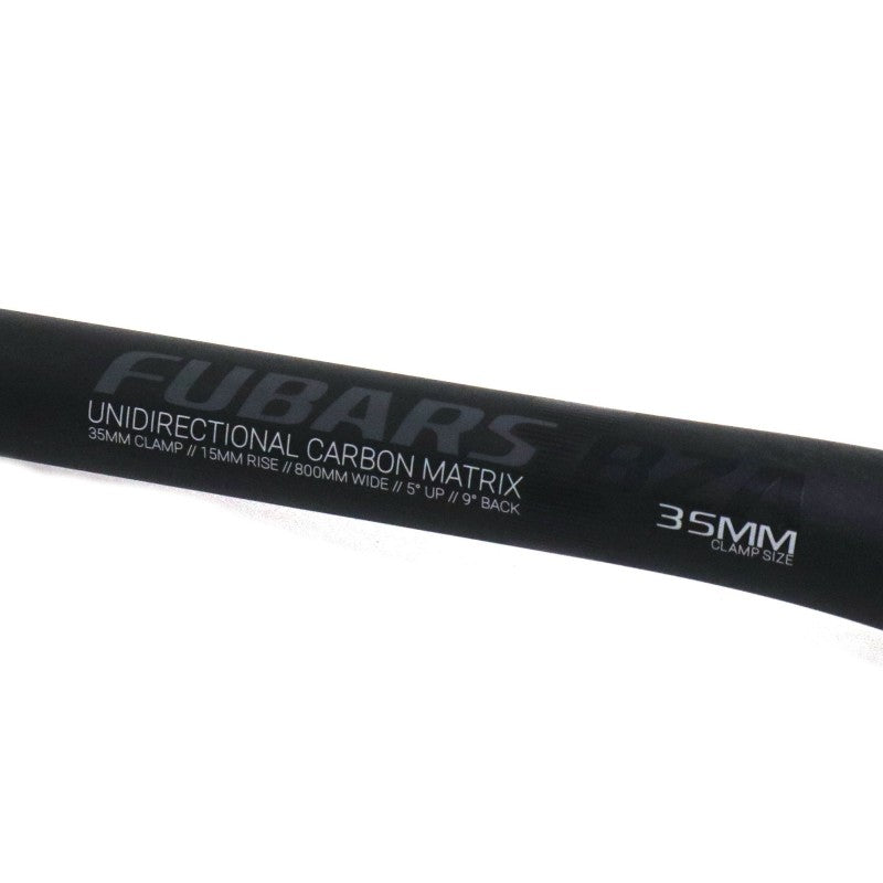 MANUBRIO CHROMAG BZA CARBON 35MMX35° NEGRO/GRIS