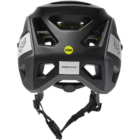 Casco Bicicleta Speedframe Pro Blocked Blanco/Negro Fox