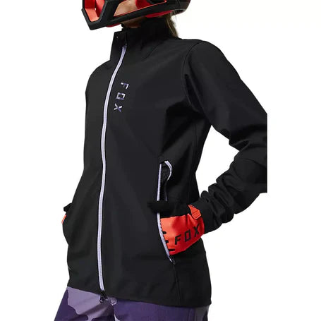 CHAQUETA MUJER RANGER FIRE NEGRO/MORADO