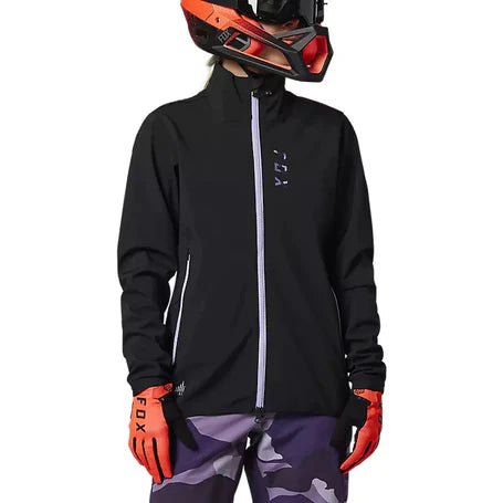 CHAQUETA MUJER RANGER FIRE NEGRO/MORADO