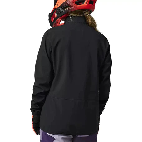 CHAQUETA MUJER RANGER FIRE NEGRO/MORADO
